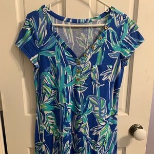 Lily Pulitzer T Shirt Dress Size Small